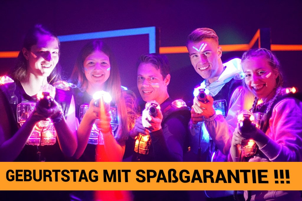 LaserTag Angebote - Geburtstag feiern - LASERPLEX - LaserTag Arena Wuppertal